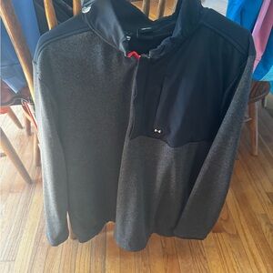 Under Armour Black and Gray Lightweight Jacket